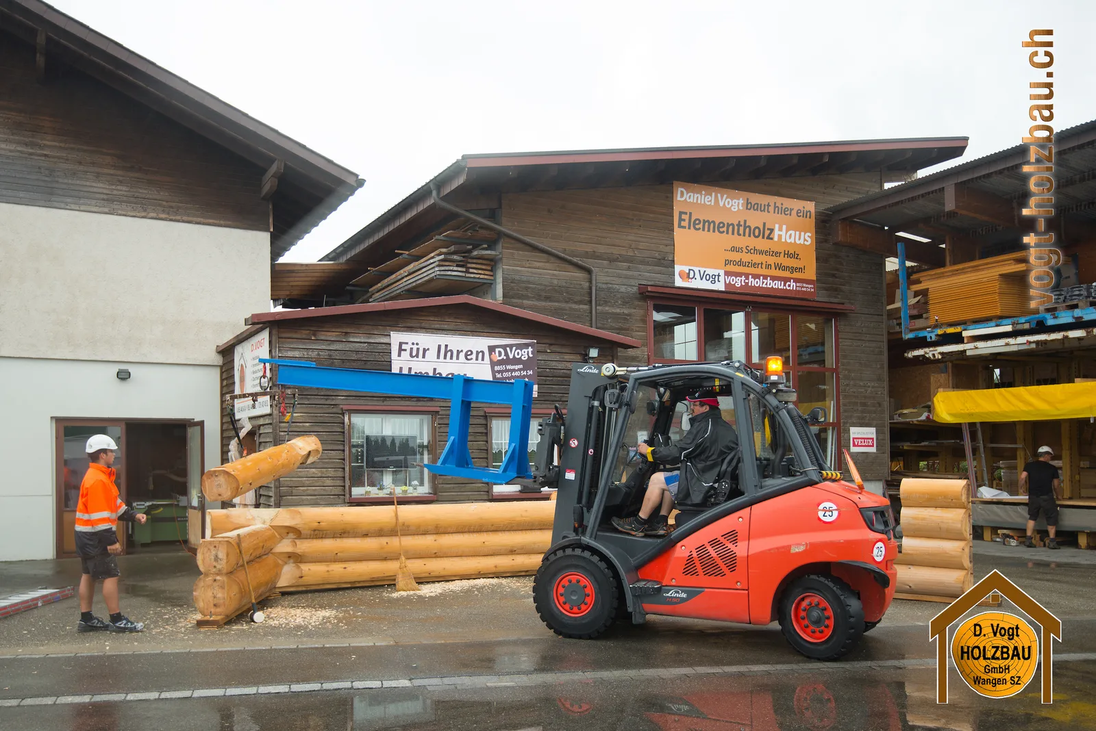 Blockhaus Gruobi: Rückbau im Werk Wangen SZ