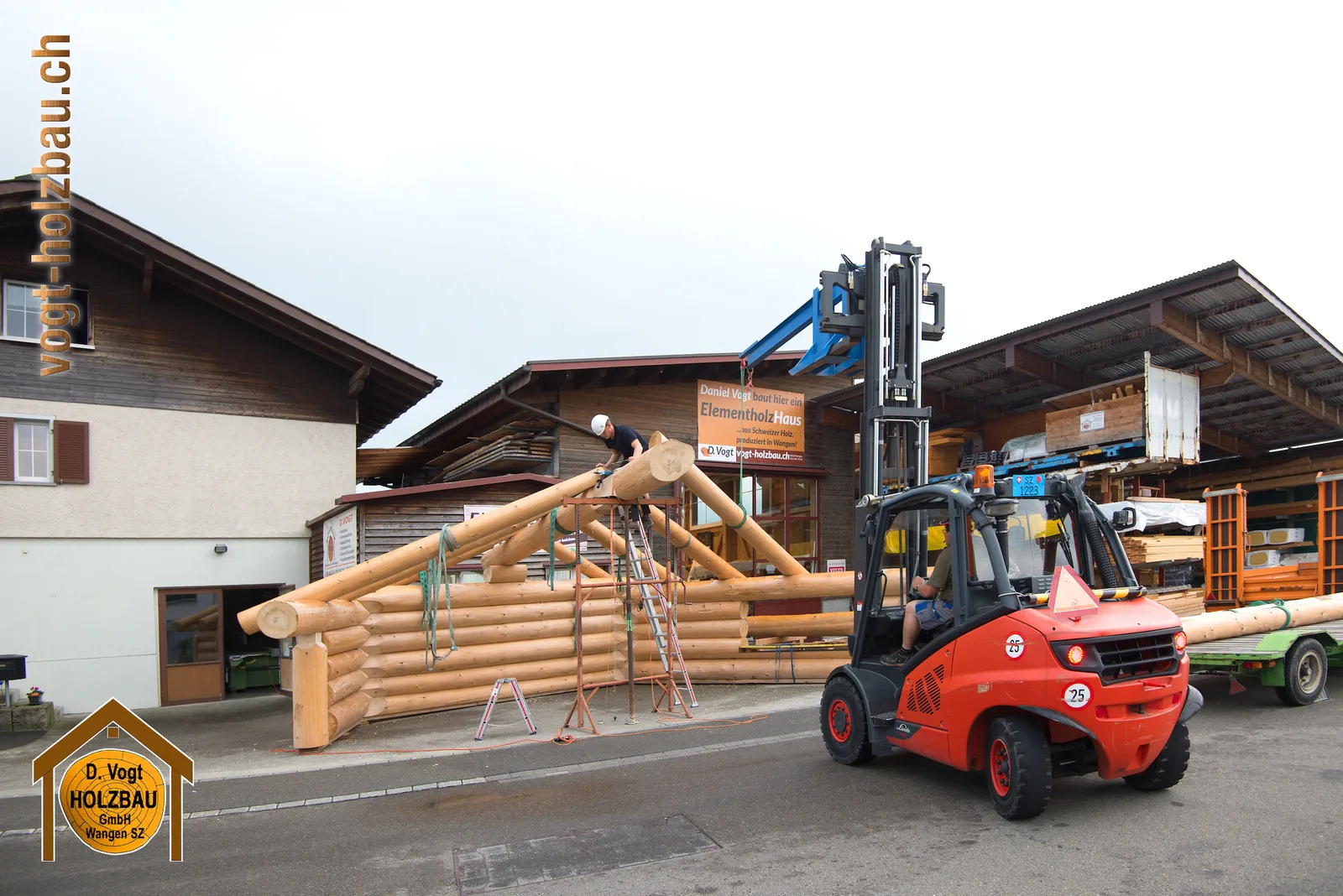 Blockhaus Gruobi: Rückbau im Werk Wangen SZ