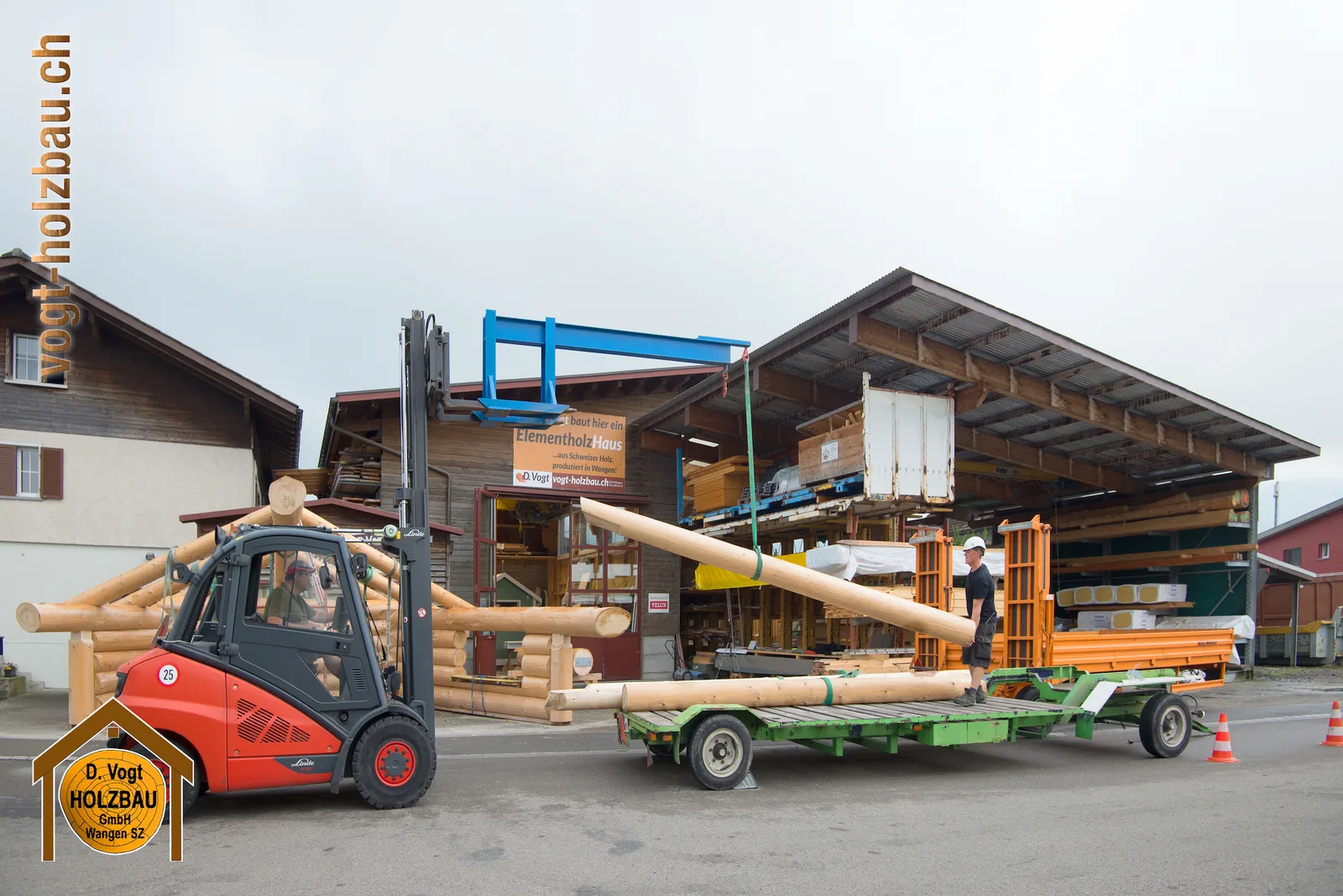 Blockhaus Gruobi: Rückbau im Werk Wangen SZ