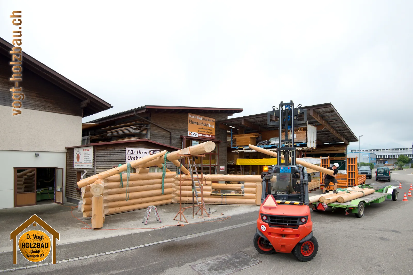 Blockhaus Gruobi: Rückbau im Werk Wangen SZ