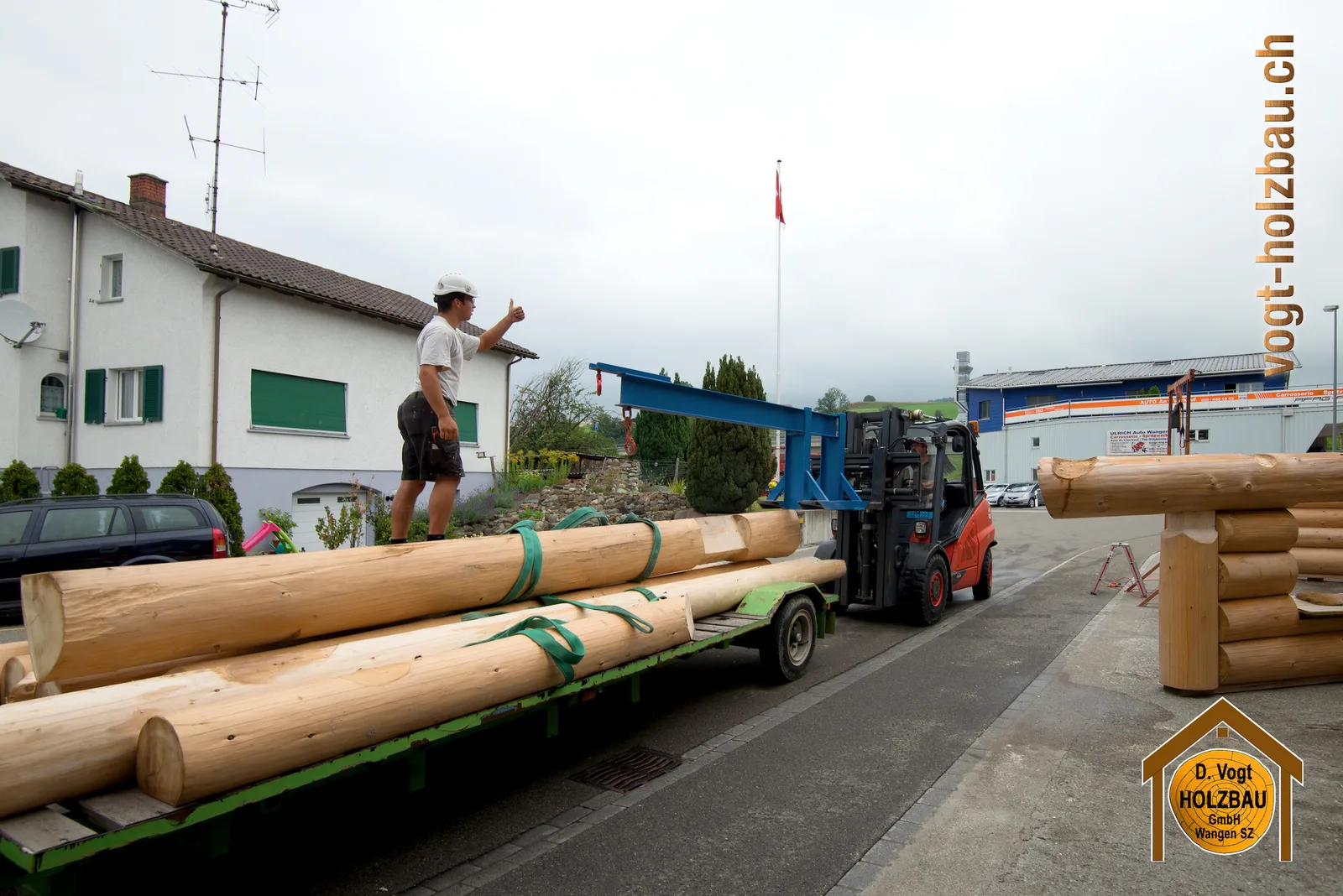 Blockhaus Gruobi: Rückbau im Werk Wangen SZ