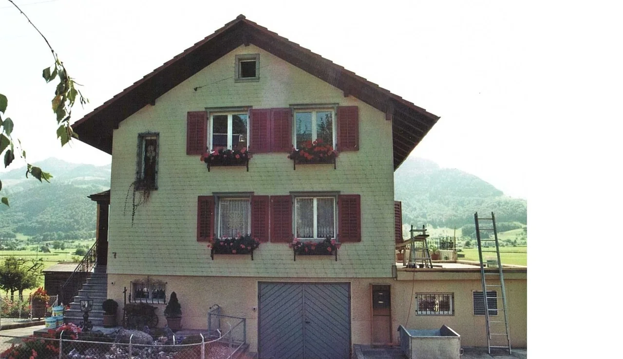 Ansicht Haus Peter Vogt vor der Renovation