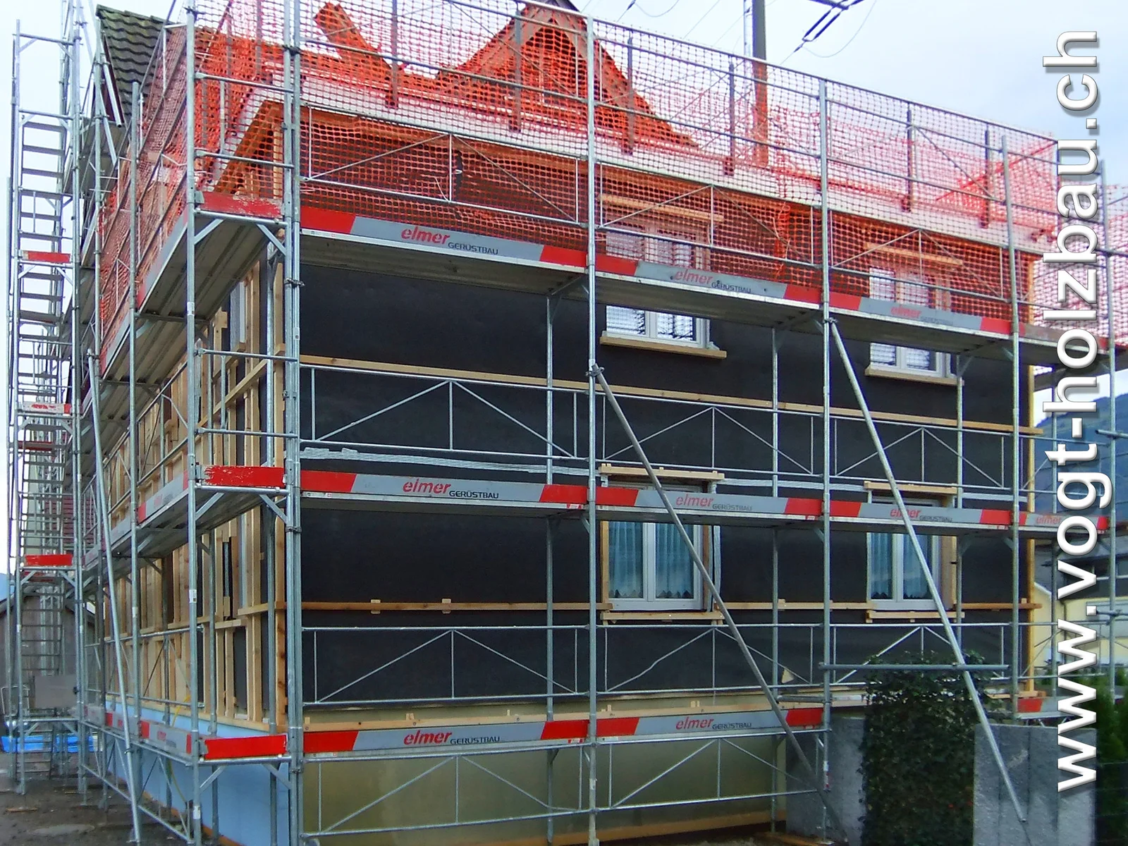 Fassade wird neu isoliert