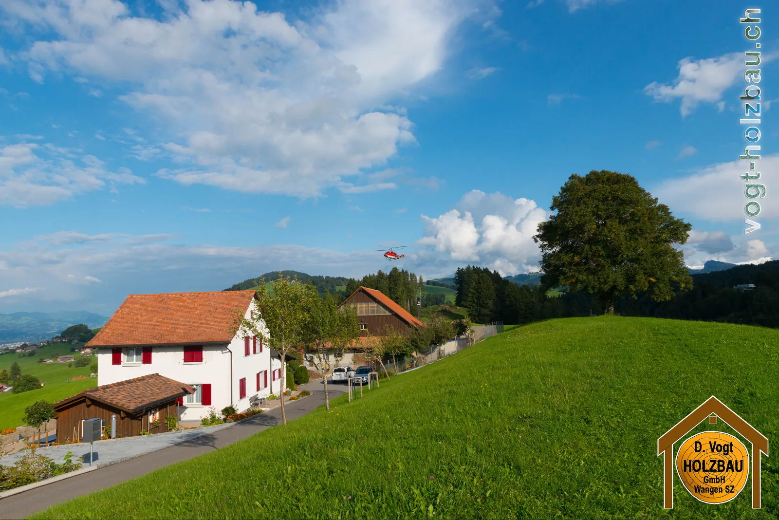 Transport des Häuschens