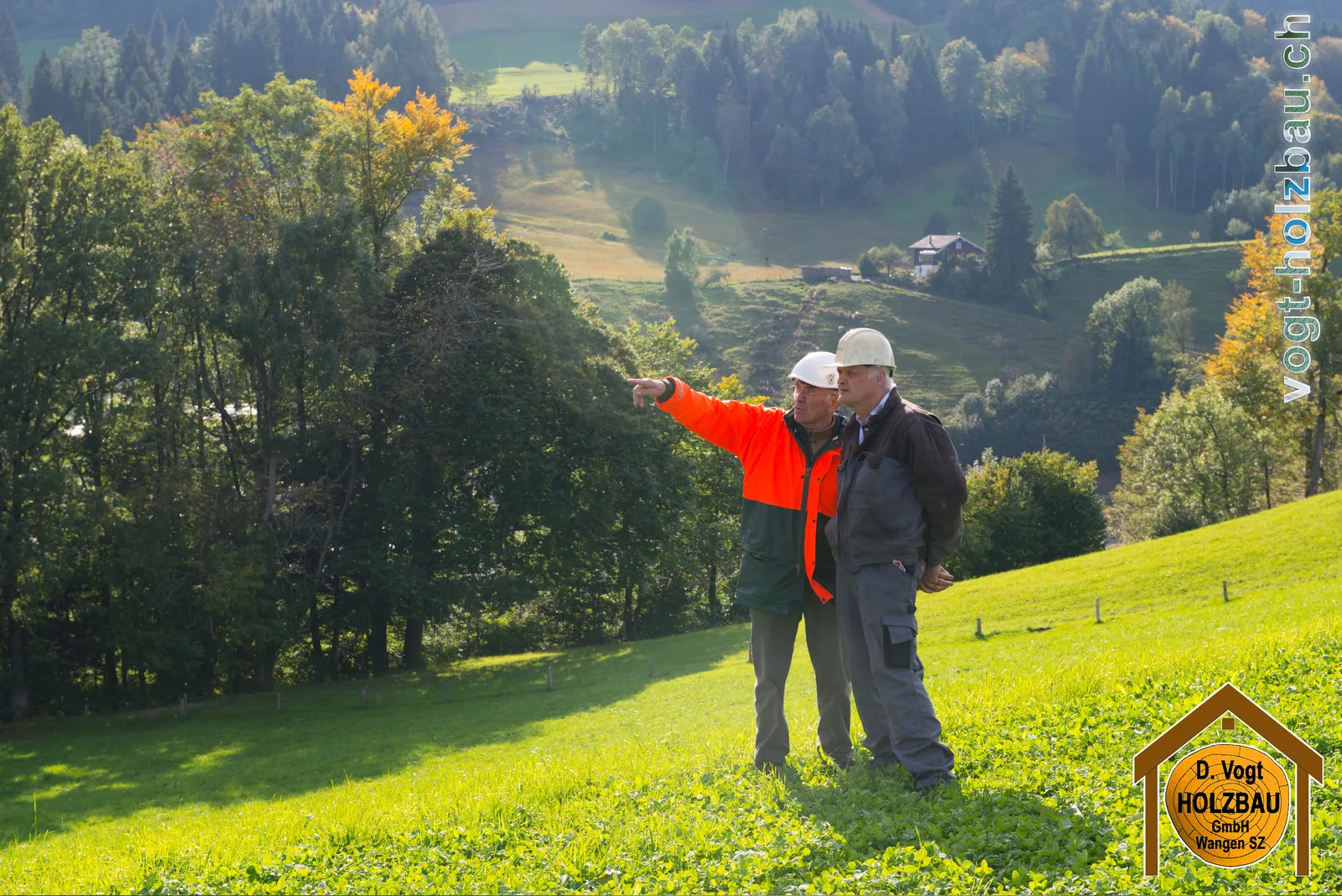 Flug und Positionierung des Häuschens