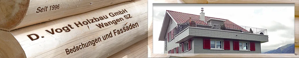 Bedachung eines Hauses